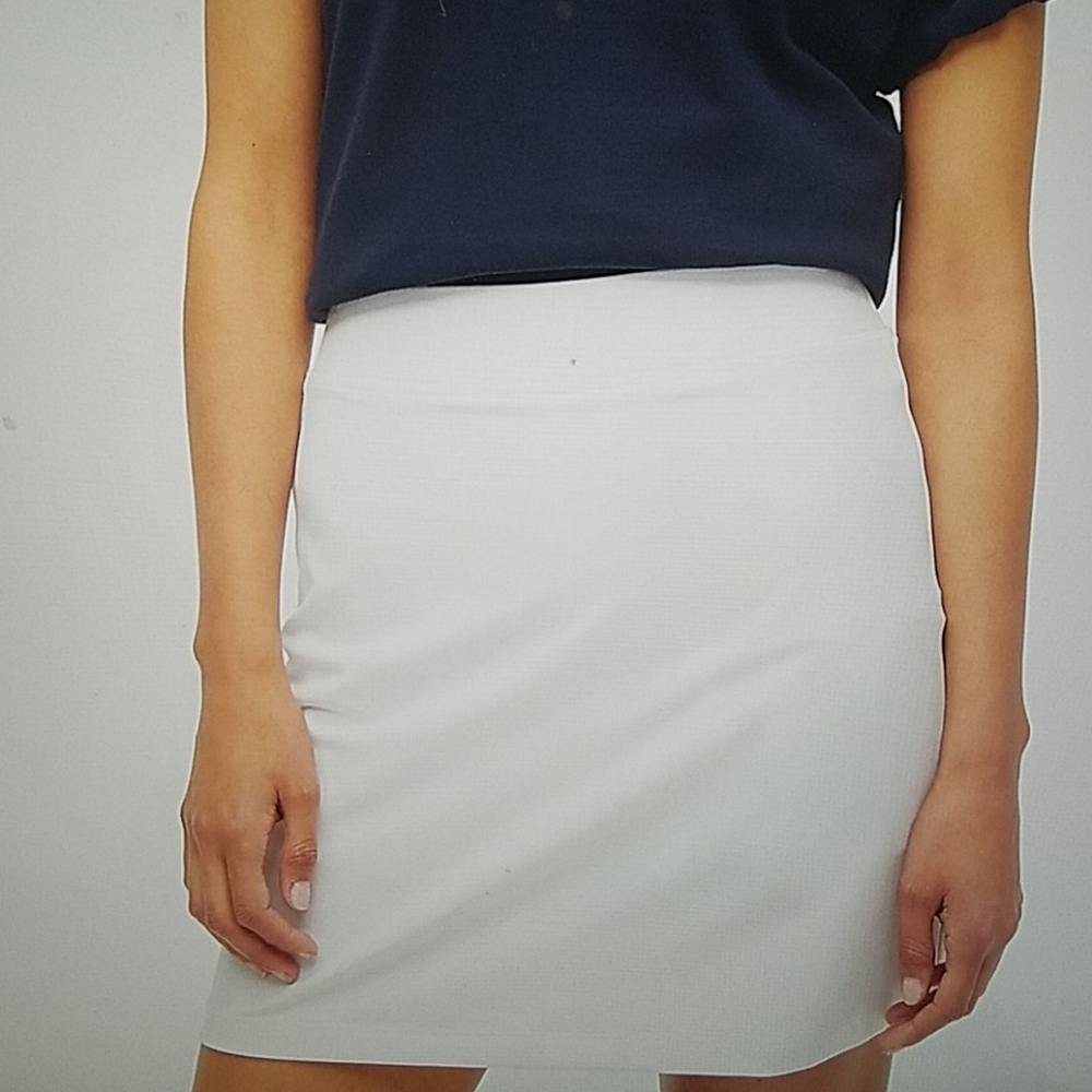 J. Crew Factory Active White Skort Skirt large